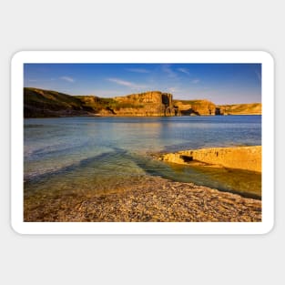 Fall Bay from Tears Point, Gower Sticker